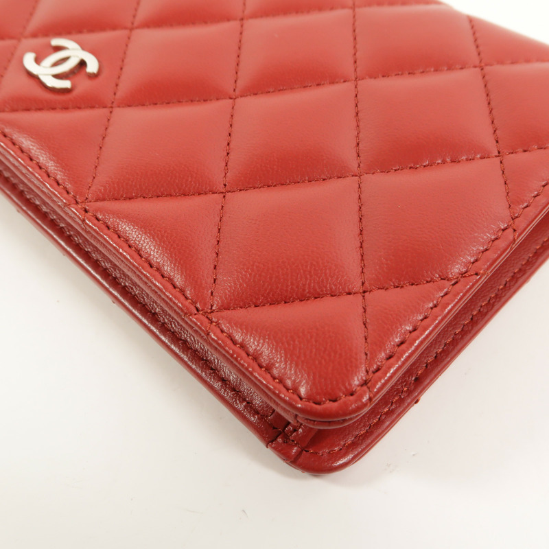 CHANEL 羊皮皮革Long Wallet長錢包-18