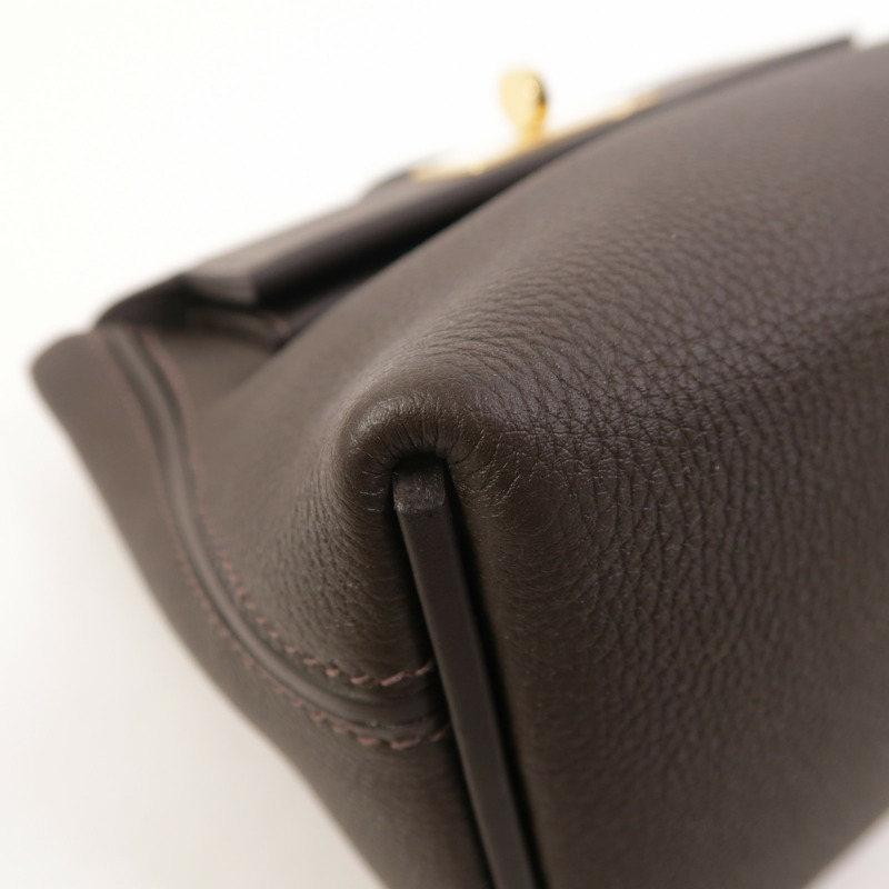 HERMES 24/24 Mini手挽肩背兩用袋Moka-11