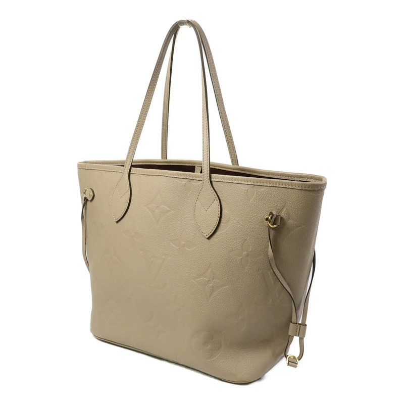 LOUIS VUITTON Monogram Empreinte Neverfull MM肩背袋-1