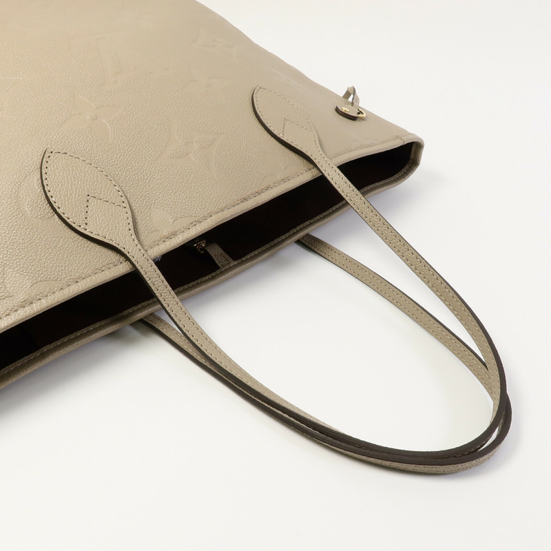 LOUIS VUITTON Monogram Empreinte Neverfull MM肩背袋-6