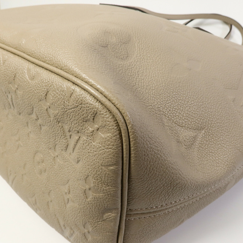 LOUIS VUITTON Monogram Empreinte Neverfull MM肩背袋-9