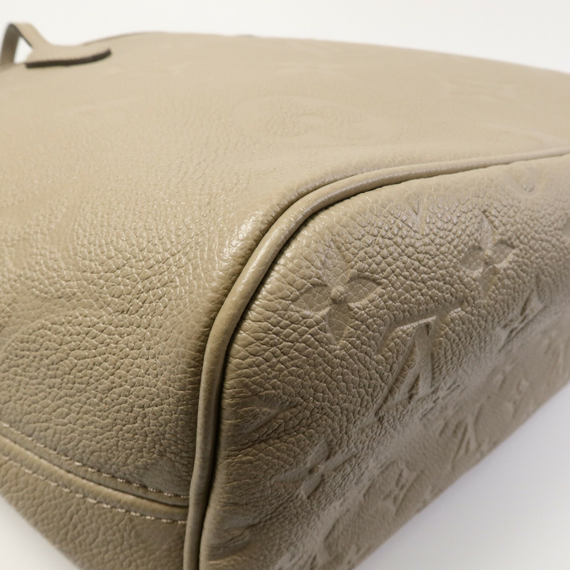 LOUIS VUITTON Monogram Empreinte Neverfull MM肩背袋-10