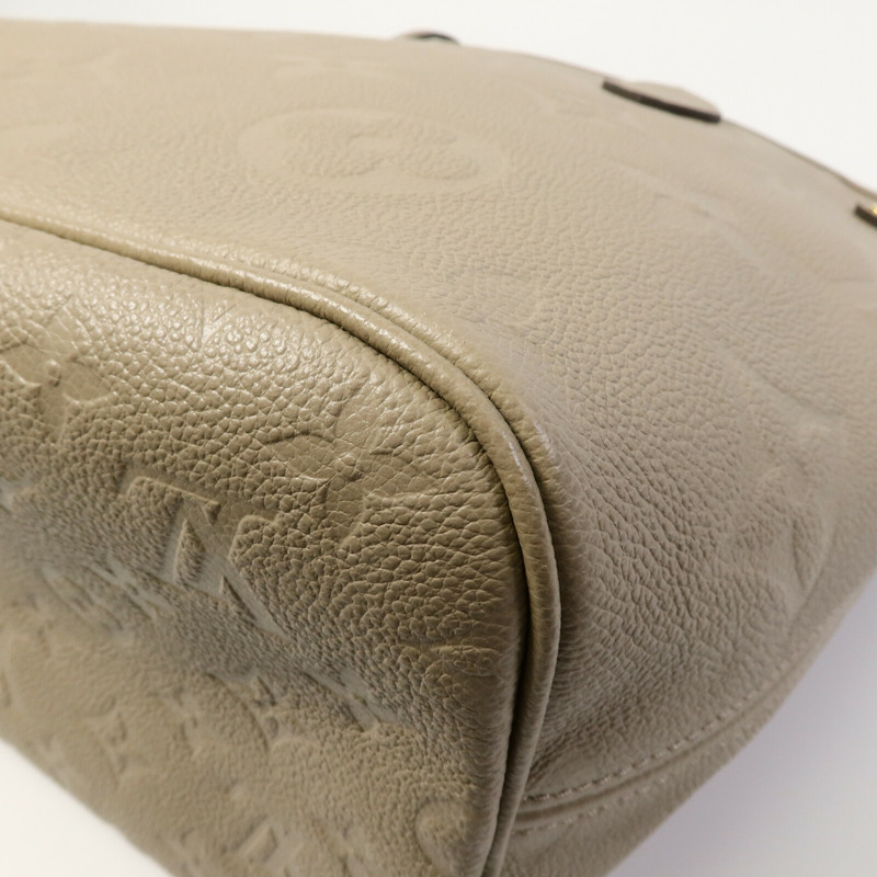 LOUIS VUITTON Monogram Empreinte Neverfull MM肩背袋-11