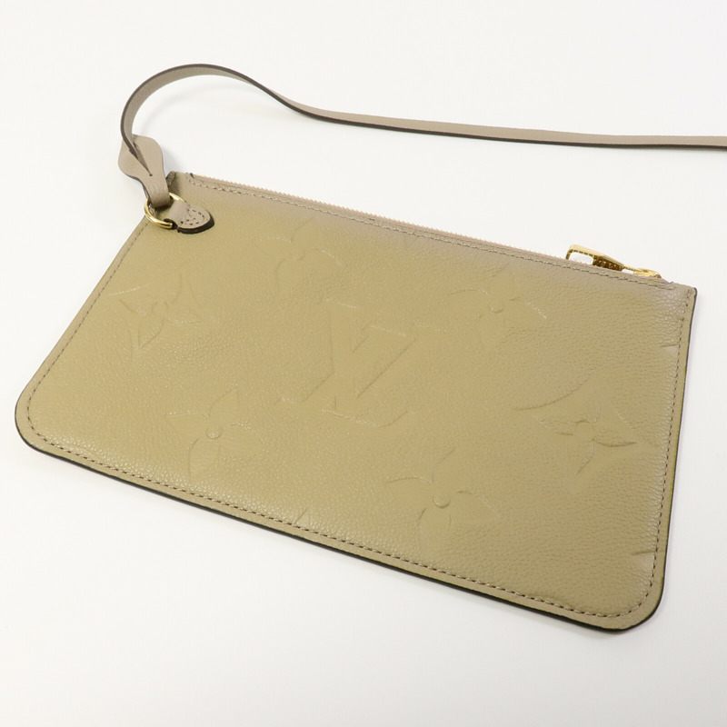 LOUIS VUITTON Monogram Empreinte Neverfull MM肩背袋-14
