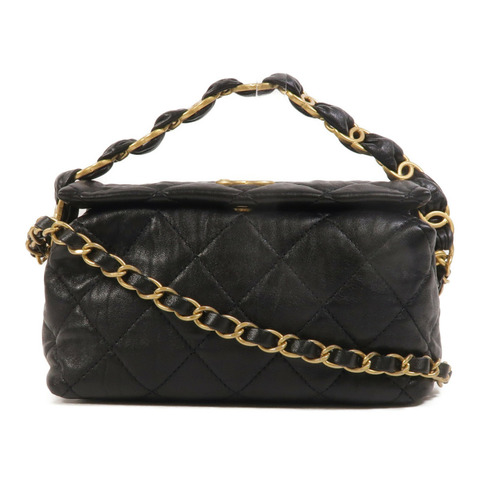 CHANEL 羊皮皮革Hobo Bag手挽肩背兩用袋