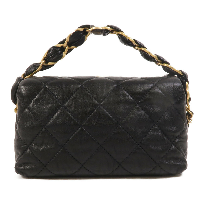 CHANEL 羊皮皮革Hobo Bag手挽肩背兩用袋-1