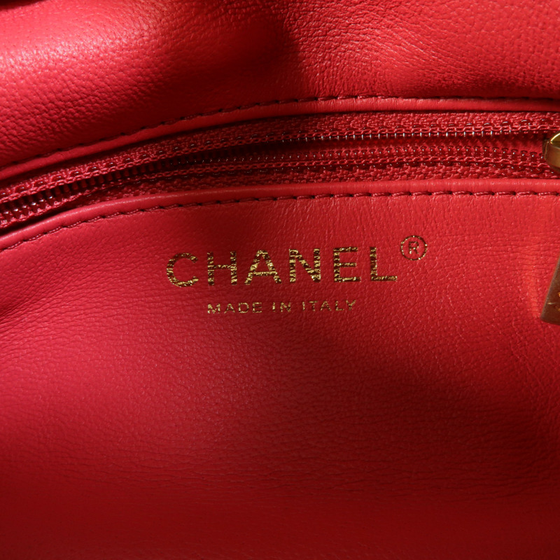 CHANEL 羊皮皮革Hobo Bag手挽肩背兩用袋-6