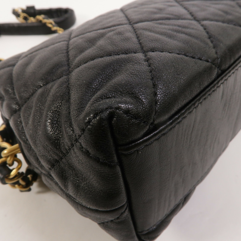 CHANEL 羊皮皮革Hobo Bag手挽肩背兩用袋-15