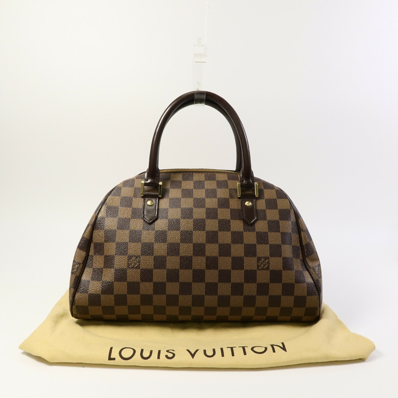 LOUIS VUITTON Damier Ribera MM手挽袋-9