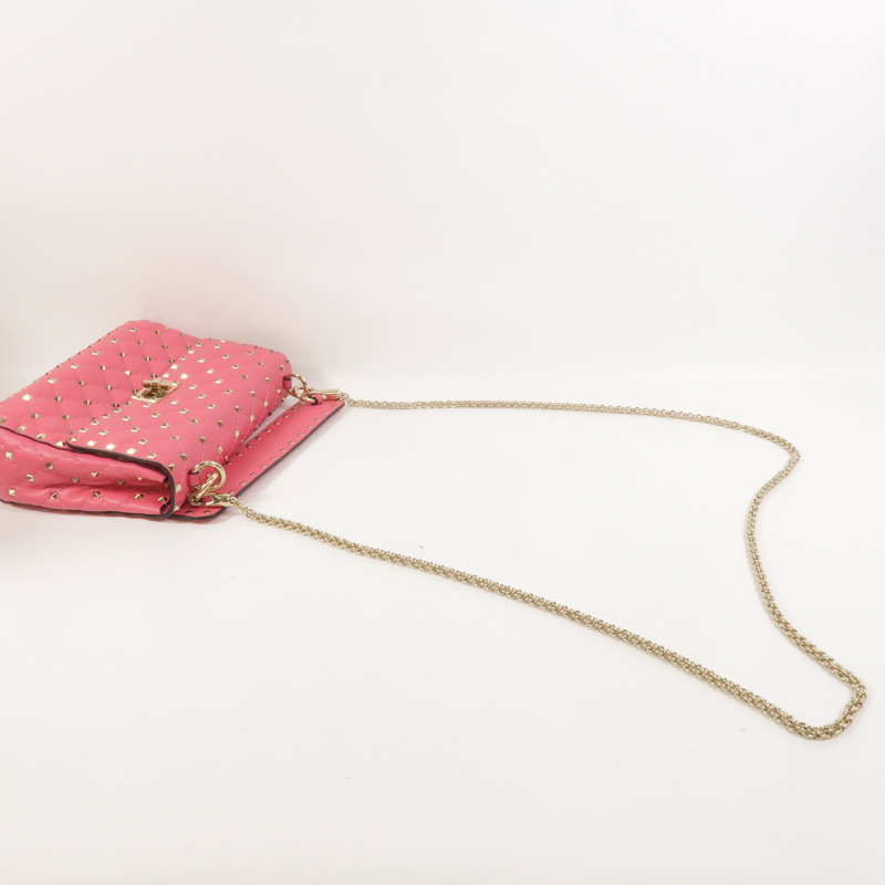 Valentino 牛皮皮革Rockstud Spike手挽肩背兩用袋-7