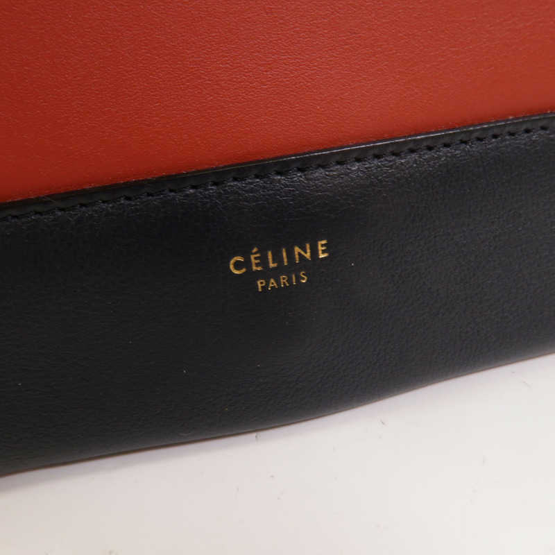 CELINE 牛皮皮革Frame Medium肩背袋-5