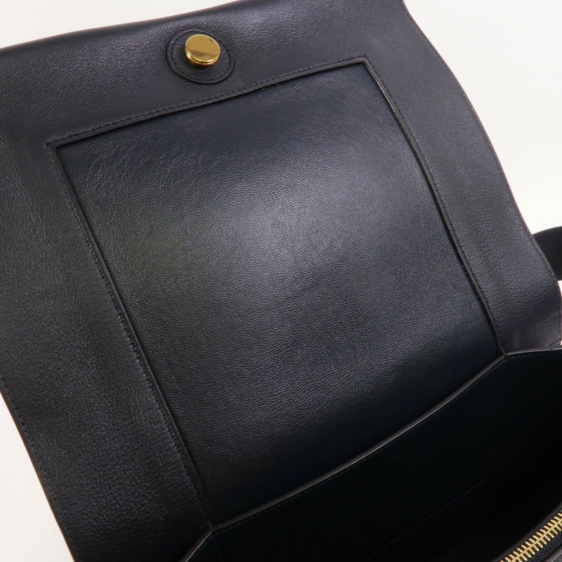 CELINE 牛皮皮革Frame Medium肩背袋-17