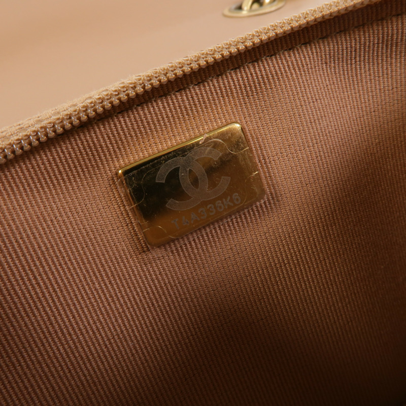 CHANEL 羊皮皮革WOC Wallet On Chain鏈帶肩背袋-6