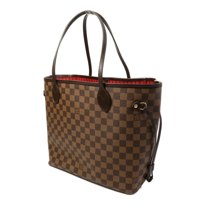 LOUIS VUITTON Damier Neverfull MM肩背袋-1