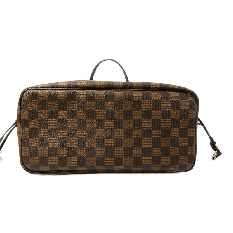 LOUIS VUITTON Damier Neverfull MM肩背袋-3