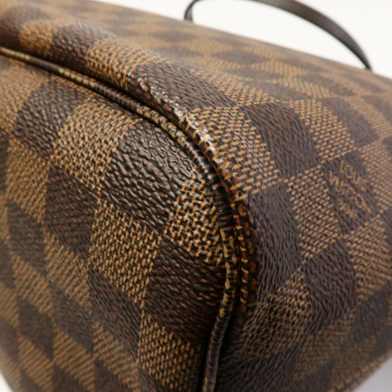 LOUIS VUITTON Damier Neverfull MM肩背袋-12