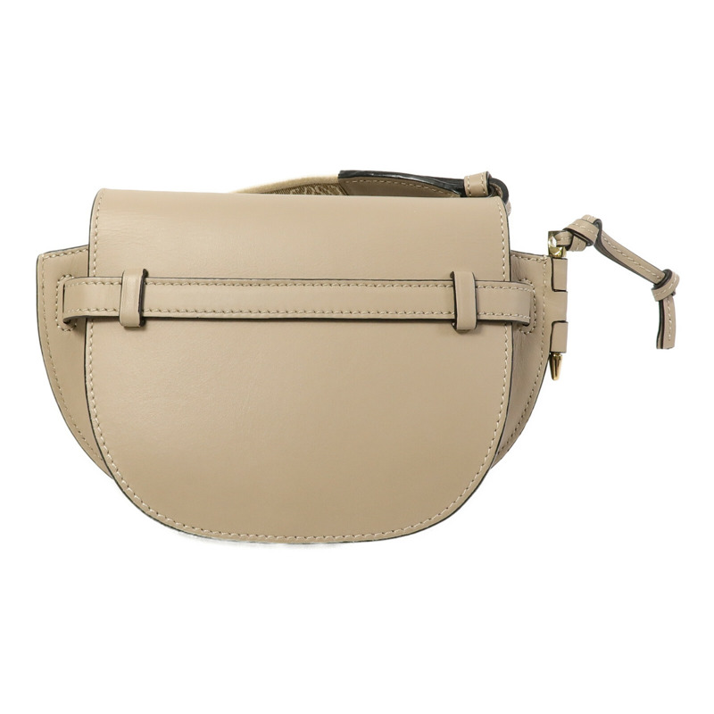 LOEWE 牛皮皮革Mini Gate Dual肩背袋-2