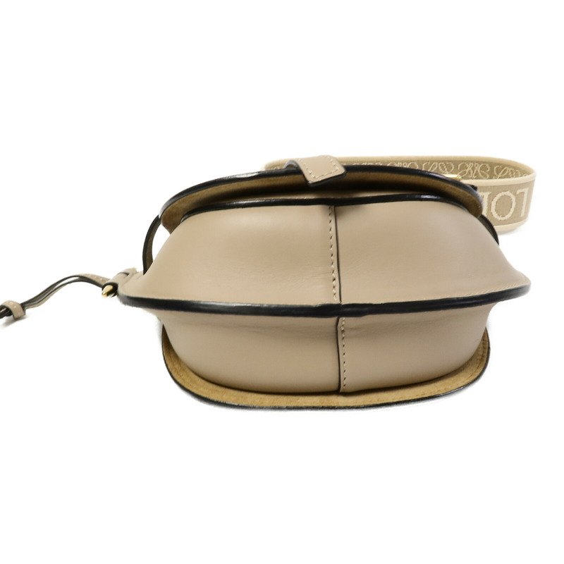 LOEWE 牛皮皮革Mini Gate Dual肩背袋-3