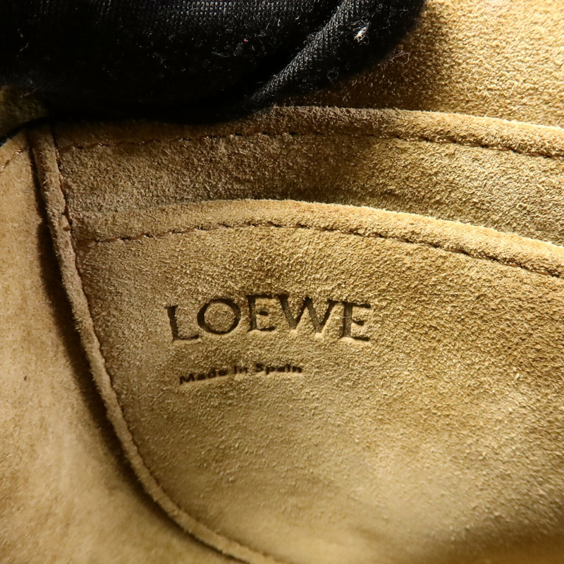 LOEWE 牛皮皮革Mini Gate Dual肩背袋-5