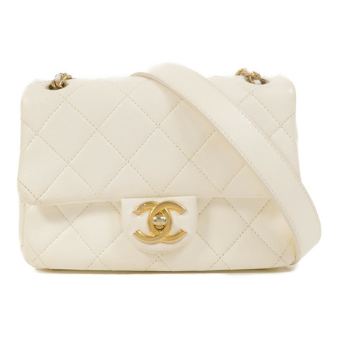 CHANEL 羊皮皮革Mini Flap Bag鏈帶肩背袋