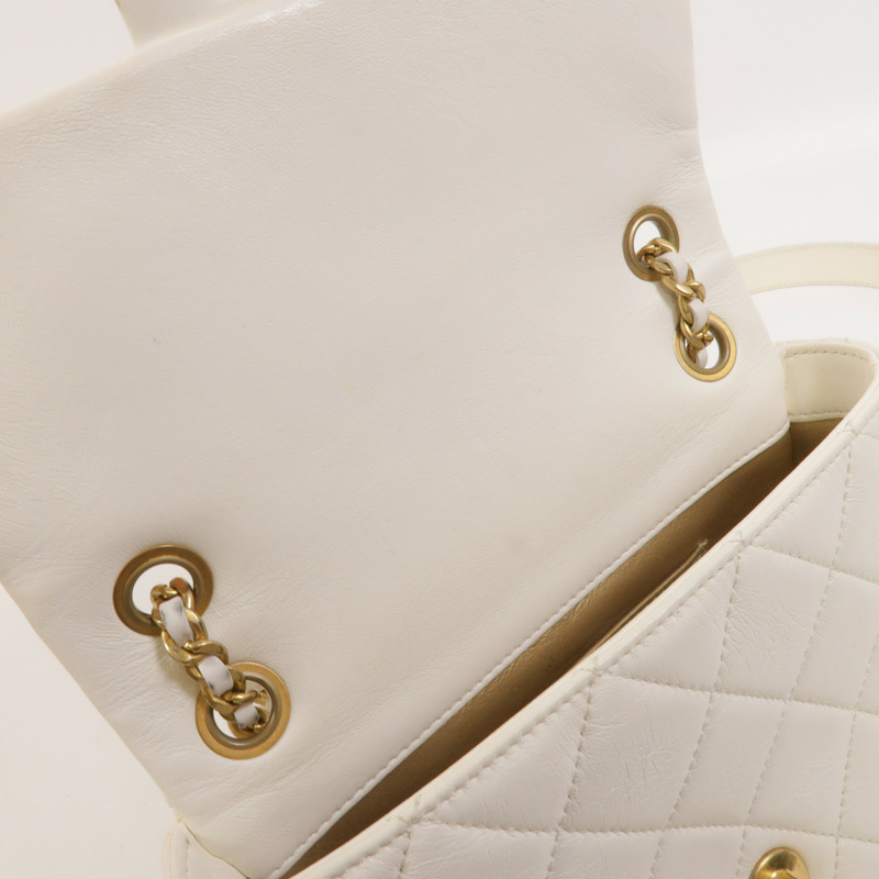 CHANEL 羊皮皮革Mini Flap Bag鏈帶肩背袋-14