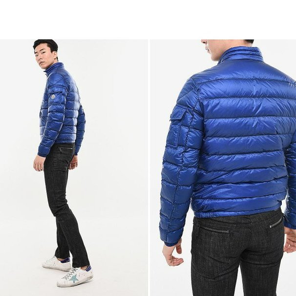 💎Han's house精品服飾💎moncler Agay 羽絨 外套 可手水洗 藍 現貨 M 原價45000-5
