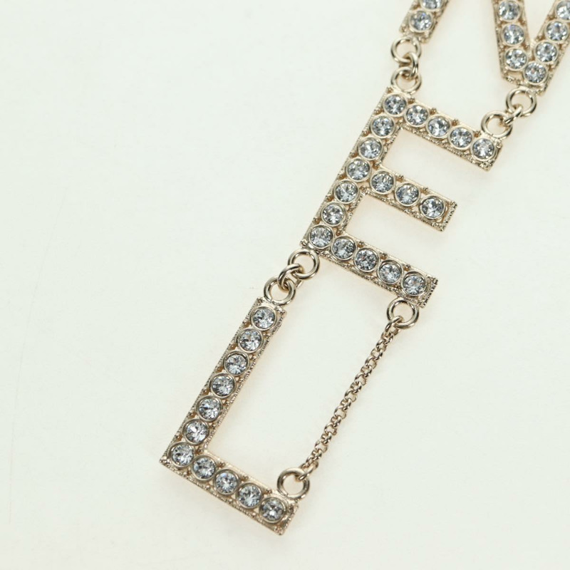 【日本直送】香奈兒 (CHANEL) 香檳金金屬 Logo 項鍊,CC 標誌,貨號 178801SM-2