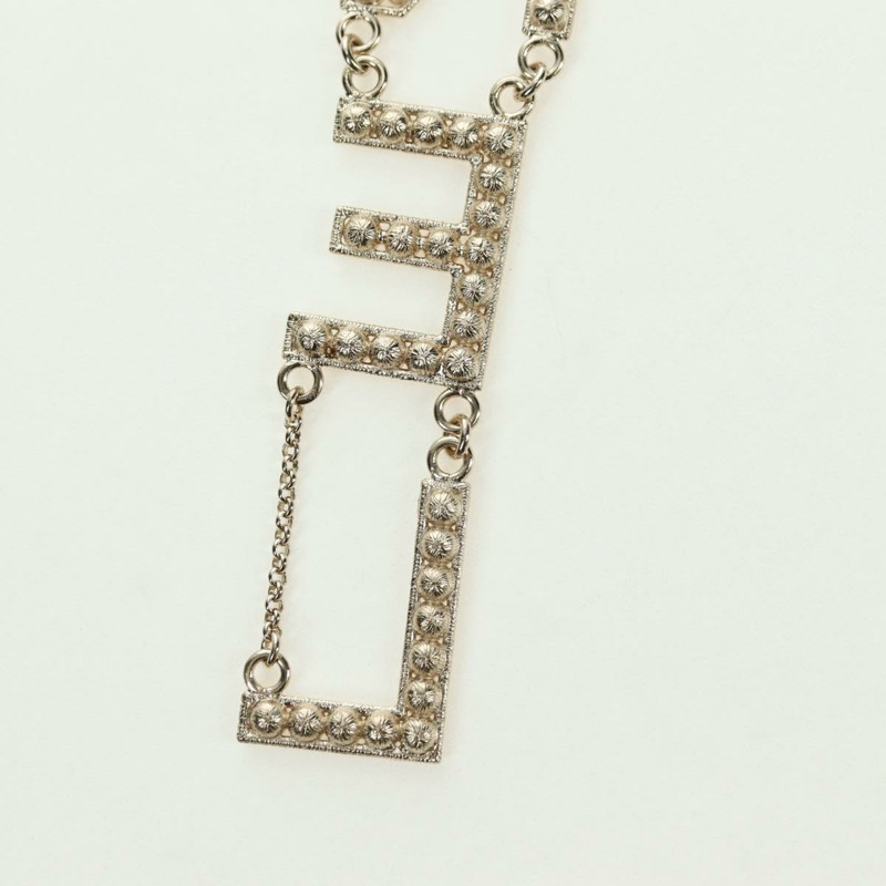 【日本直送】香奈兒 (CHANEL) 香檳金金屬 Logo 項鍊,CC 標誌,貨號 178801SM-12
