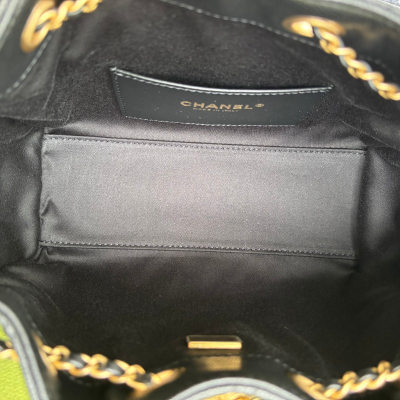 ::CHANEL:: 25 迷你包 AS5631 黑荔枝金釦25包 MINI HOBO 2025/26 Cruise-20
