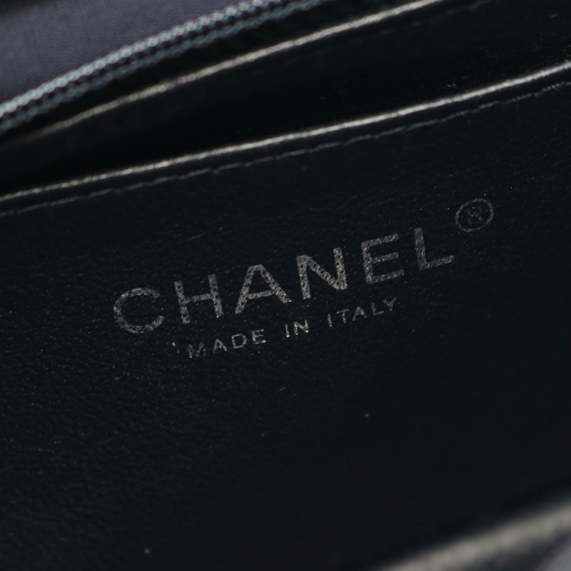 香奈兒 (CHANEL) 迷你絎縫 20 鏈條斜背包 A69900 棉質針織布 SHW-3