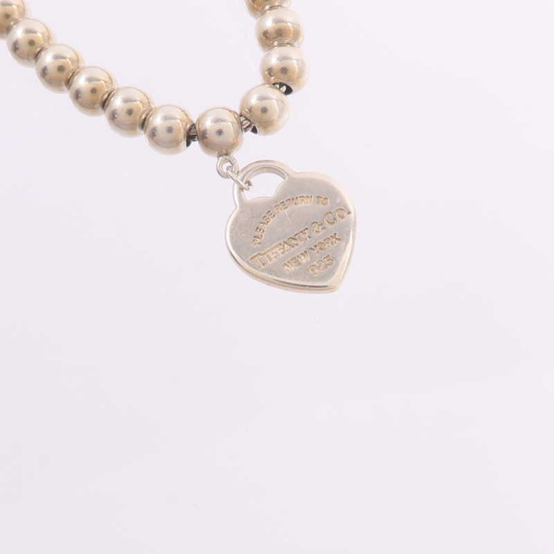 TIFFANY&CO 925純銀Return to Tiffany Bracelet手鏈-8