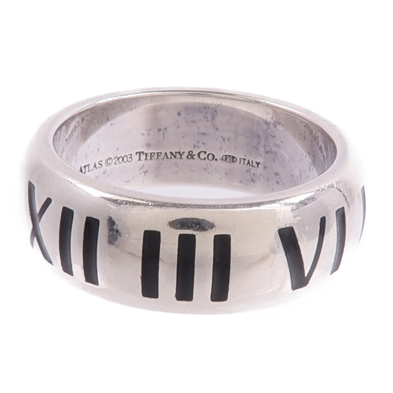 TIFFANY&CO 925純銀Atlas Ring戒指-1