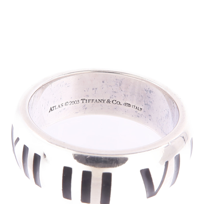 TIFFANY&CO 925純銀Atlas Ring戒指-4