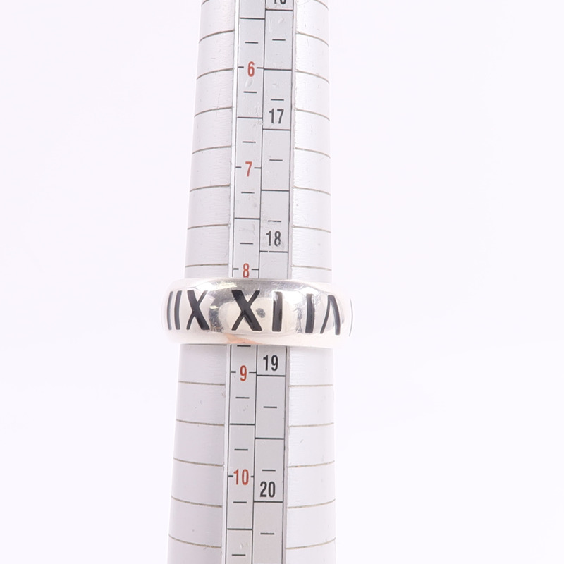 TIFFANY&CO 925純銀Atlas Ring戒指-7