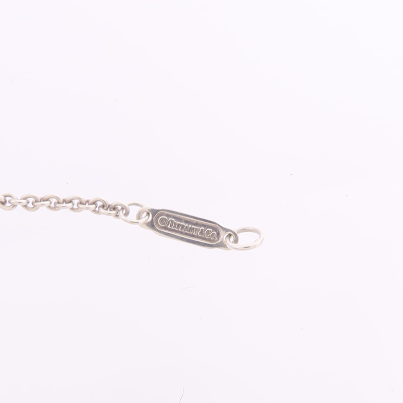 TIFFANY＆CO 925純銀Double Square Pendant項鍊-6