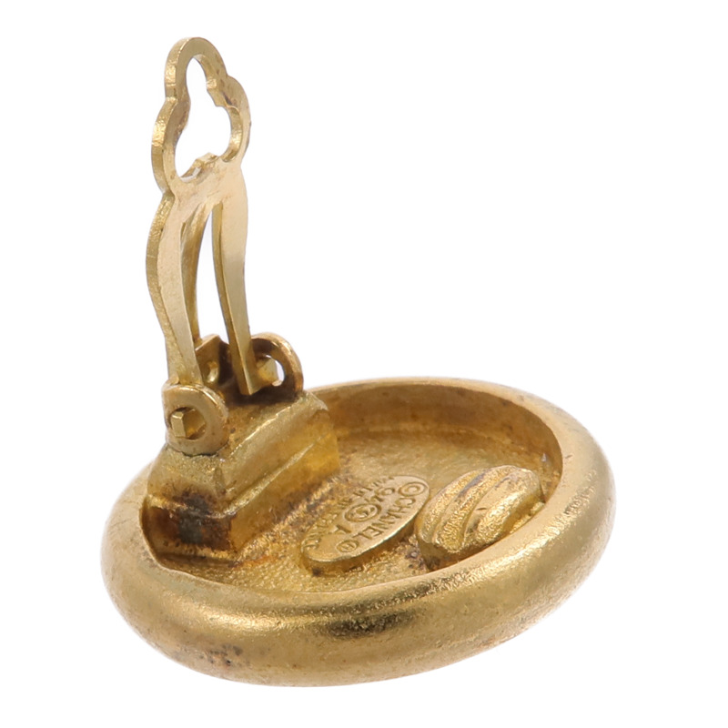 CHANEL 金屬Vintage Clip-On Earrings耳環-7