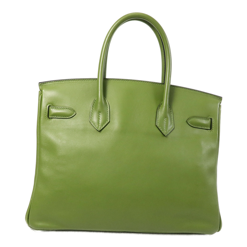 HERMES Swift皮革Birkin 30手挽袋Pelouse-2