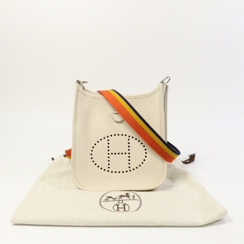 HERMES Clemence皮革Evelyne TPM肩背袋-8