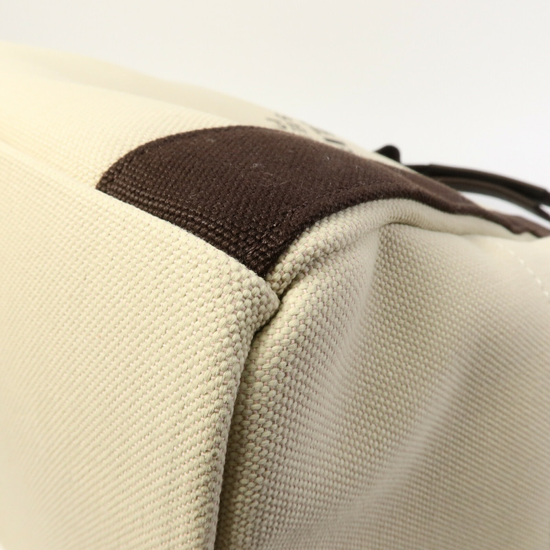 HERMES Polyamide/棉質Groom Backpack背包Beige Sable-10