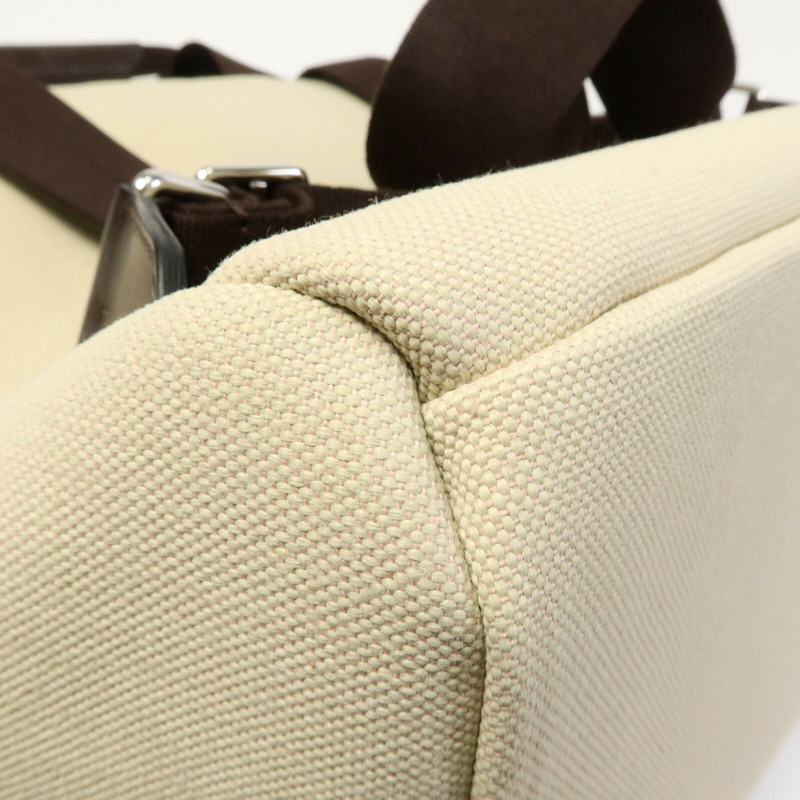 HERMES Polyamide/棉質Groom Backpack背包Beige Sable-11