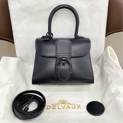 Delvaux 德爾沃 Brilliant Mini 全黑