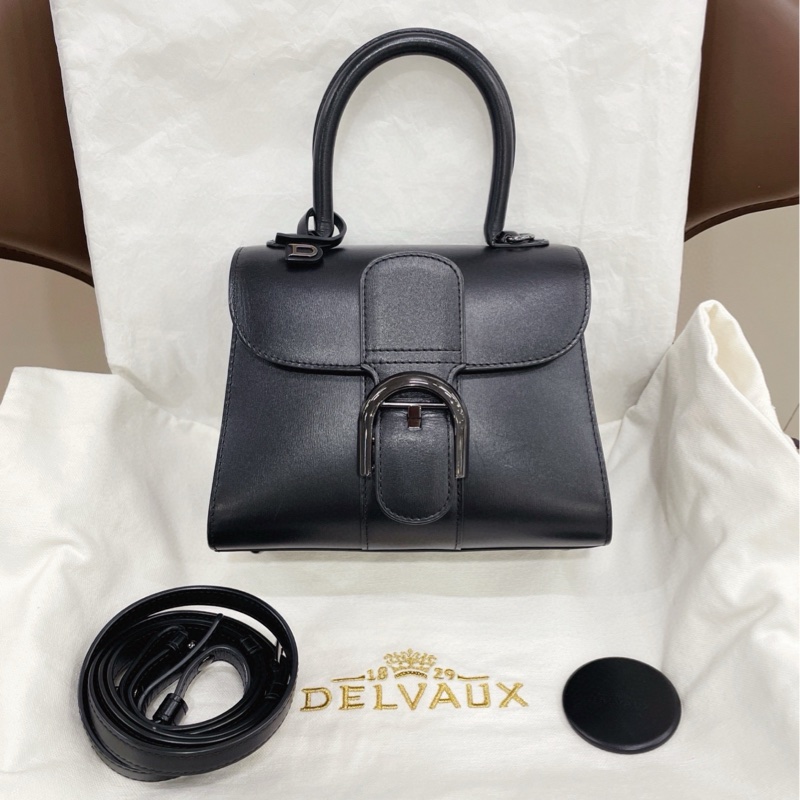 Delvaux 德爾沃 Brilliant Mini 全黑-0