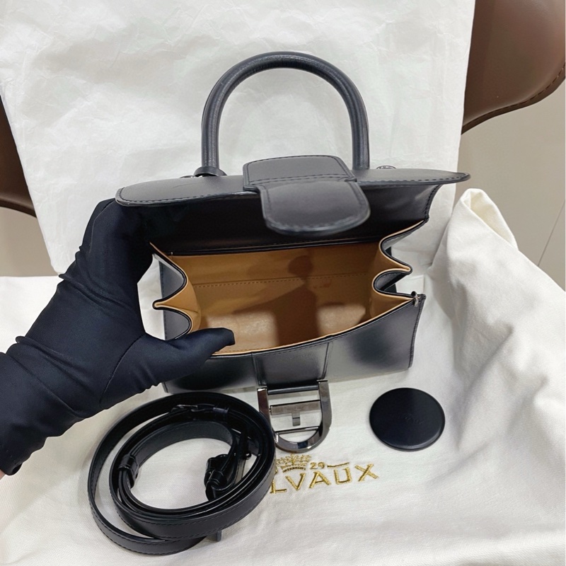 Delvaux 德爾沃 Brilliant Mini 全黑-6