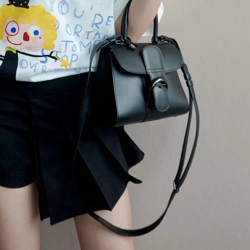 Delvaux 德爾沃 Brilliant Mini 全黑-7