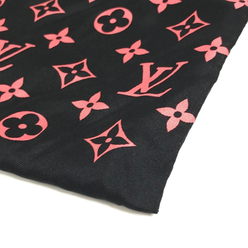 路易威登 MP2279 Monogram 手拿包（僅含手拿包，束口手拿包，絲綢材質，男女通用，黑色）-6