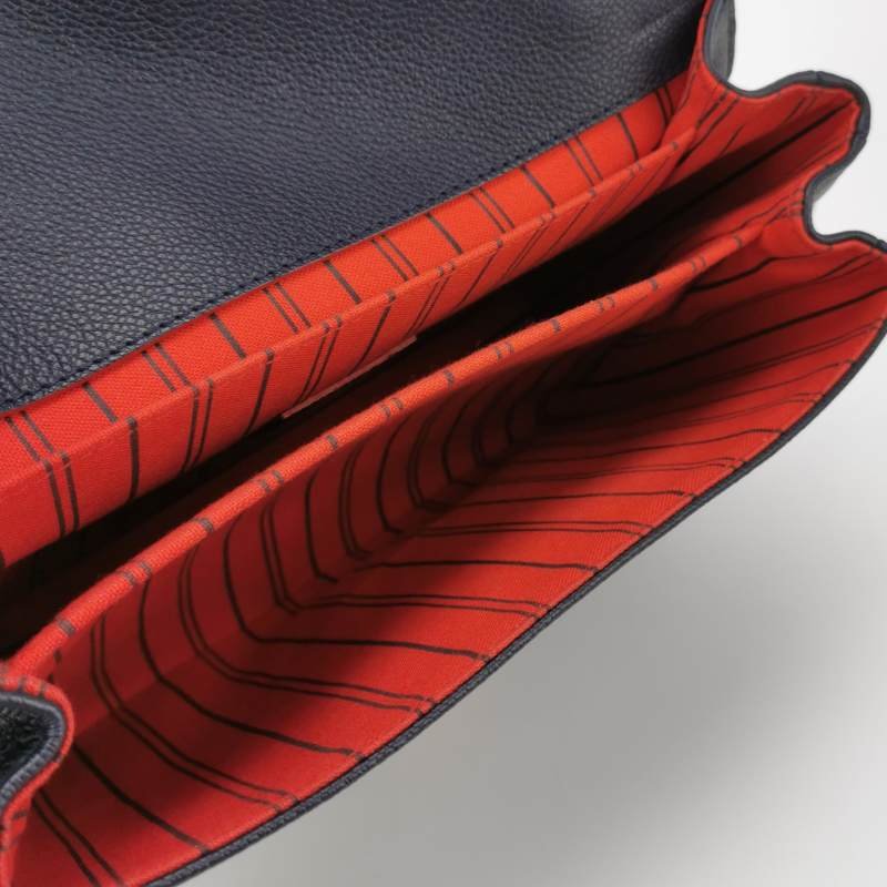 Louis Vuitton (LV) Pochette Metis中型牛皮壓花S-lock鎖扣郵差包斜挎包單肩包芯片款-6