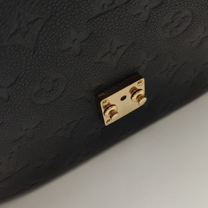 Louis Vuitton (LV) Pochette Metis中型牛皮壓花S-lock鎖扣郵差包斜挎包單肩包芯片款-11