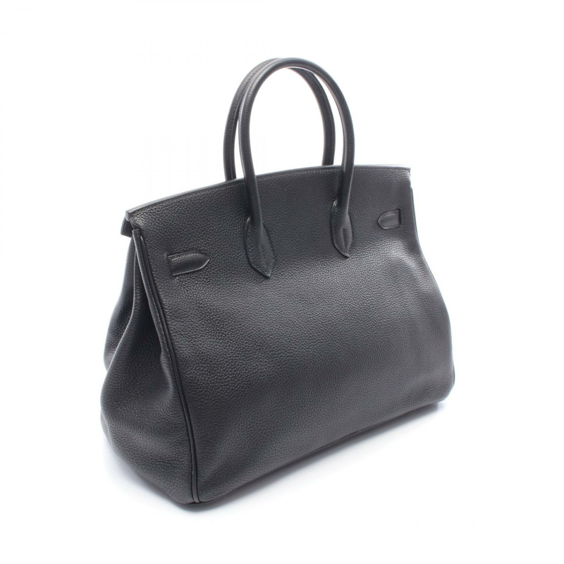 愛馬仕 Birkin 35 手提包,Togo 皮革,黑色,金色五金,二手,女士款-1