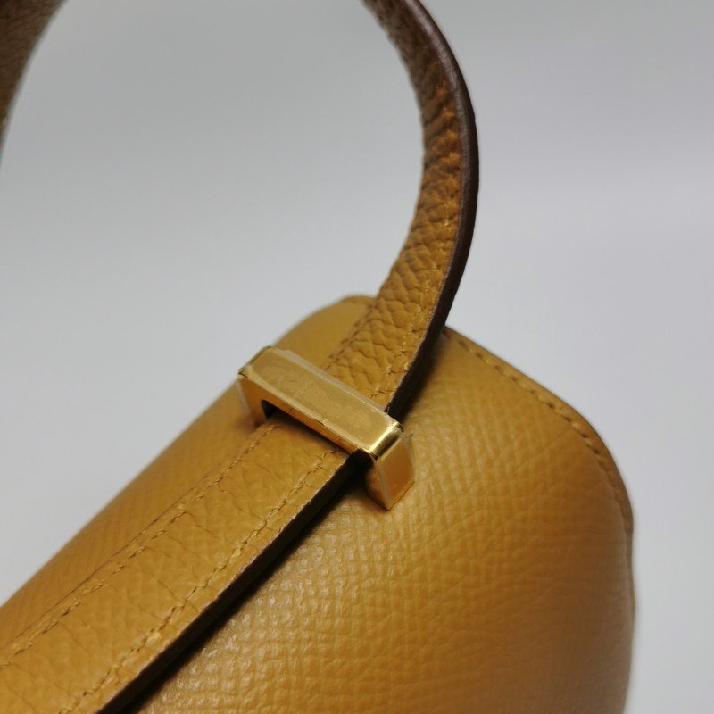 Hermes Constance康康19字母H扣斜背包單肩包Epsom牛皮金扣2S芝麻色Z刻-15