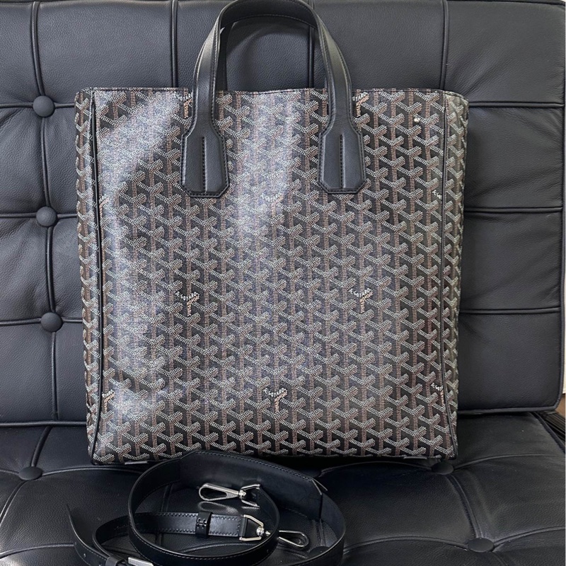 高雅德/Goyard VOLTA3MMLTY01CL03P Goyardine 帆布 Chevroches小牛皮 38.5 cm x 11.5 cm x 38 cm-0